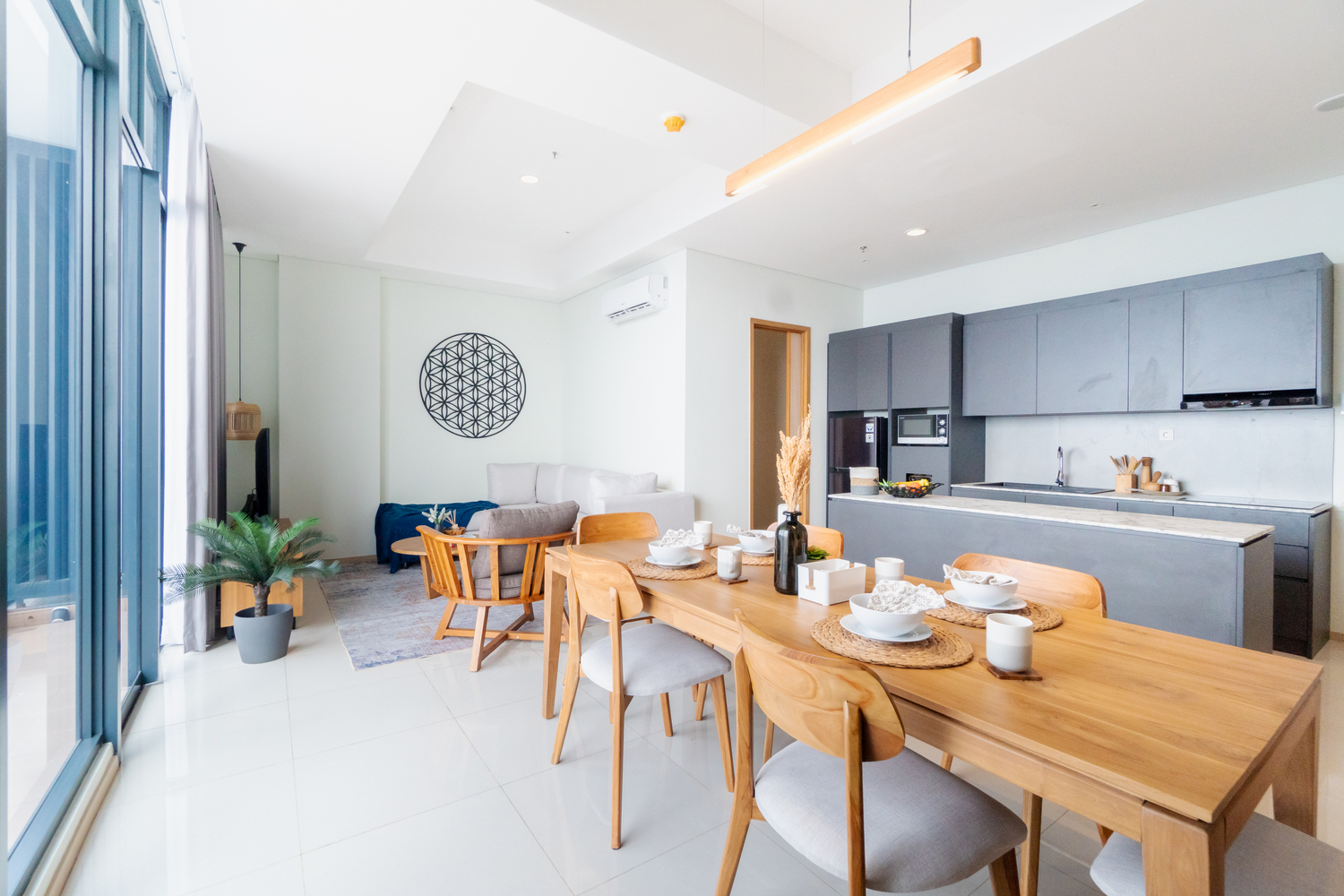 Samara Suites 3BR Kitchen and Living Room Samara Suites 3BR